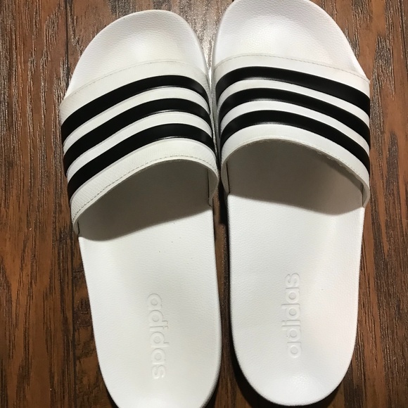 adidas Other - White Adidas slides